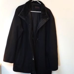 Banana Republic Heavy Wool Mid Length Coat size XL